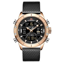 Load image into Gallery viewer, Men Watch Top Luxury Brand Fashion Casual Quartz Wrist Watches Men's Waterproof Military Army Sport LED Clock Relogio Masculino
