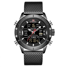 Load image into Gallery viewer, Men Watch Top Luxury Brand Fashion Casual Quartz Wrist Watches Men&#39;s Waterproof Military Army Sport LED Clock Relogio Masculino
