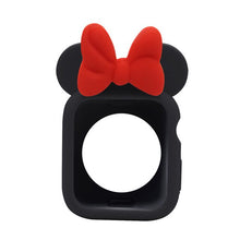 Load image into Gallery viewer, Soft Silicone Replacement Cove bumper For Apple Watch 4 44/40mm Cute Minnie Protective Case for iWatch 3/2/1 Accessories 38/42mm
