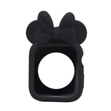 Load image into Gallery viewer, Soft Silicone Replacement Cove bumper For Apple Watch 4 44/40mm Cute Minnie Protective Case for iWatch 3/2/1 Accessories 38/42mm
