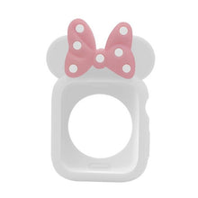 Load image into Gallery viewer, Soft Silicone Replacement Cove bumper For Apple Watch 4 44/40mm Cute Minnie Protective Case for iWatch 3/2/1 Accessories 38/42mm
