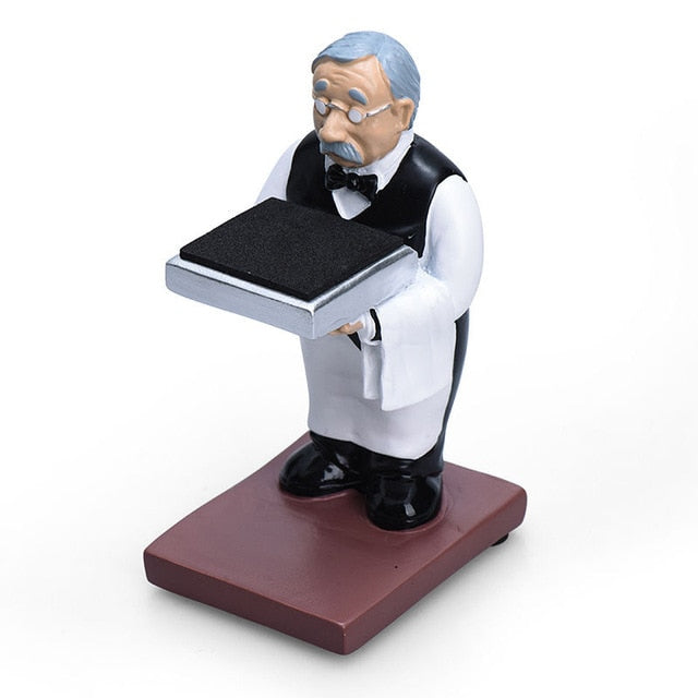 New Resin Watch Stand Individuality Old Housekeeper Watch Storage Boxes Case Fashion Watch Display Case Jewelry Gift Organizer