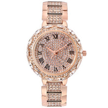 Load image into Gallery viewer, Women Watch Woman 2020 Luxury Brand Gold Clock Lady Wrist Watches Crystal Female Ladies Quartz Watch Fashion Women&#39;s Wristwatch
