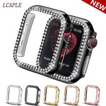 Load image into Gallery viewer, Case for Apple watch series 5 4 44mm 40mm Apple watch Accessories cover Bumper Double Diamond Protector case iWatch 3 42mm 38 mm
