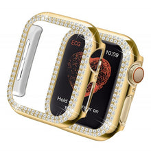 Load image into Gallery viewer, Case for Apple watch series 5 4 44mm 40mm Apple watch Accessories cover Bumper Double Diamond Protector case iWatch 3 42mm 38 mm
