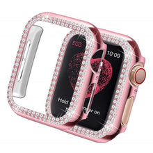 Load image into Gallery viewer, Case for Apple watch series 5 4 44mm 40mm Apple watch Accessories cover Bumper Double Diamond Protector case iWatch 3 42mm 38 mm
